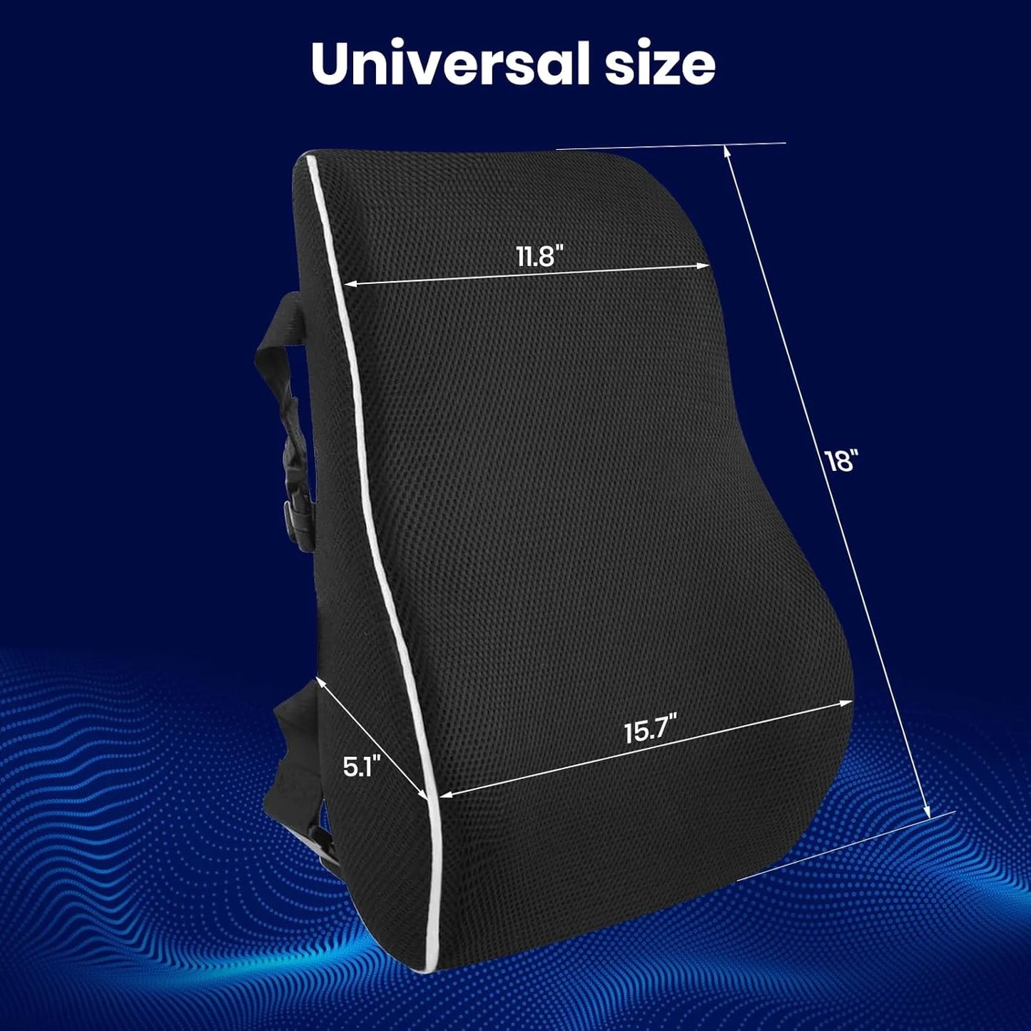 Memory Foam Lumbar Support Pillow