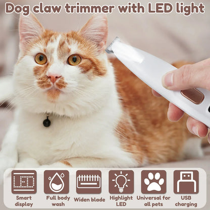 LED Dog Paw Trimmer & Clippers