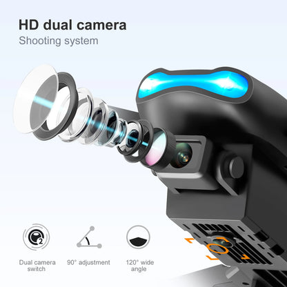E99 Pro Drone Quadcopter Remote Control Handle Four Axis Aircraft HD 6K Photography UAV Altitude Fixation Helicopter Toys