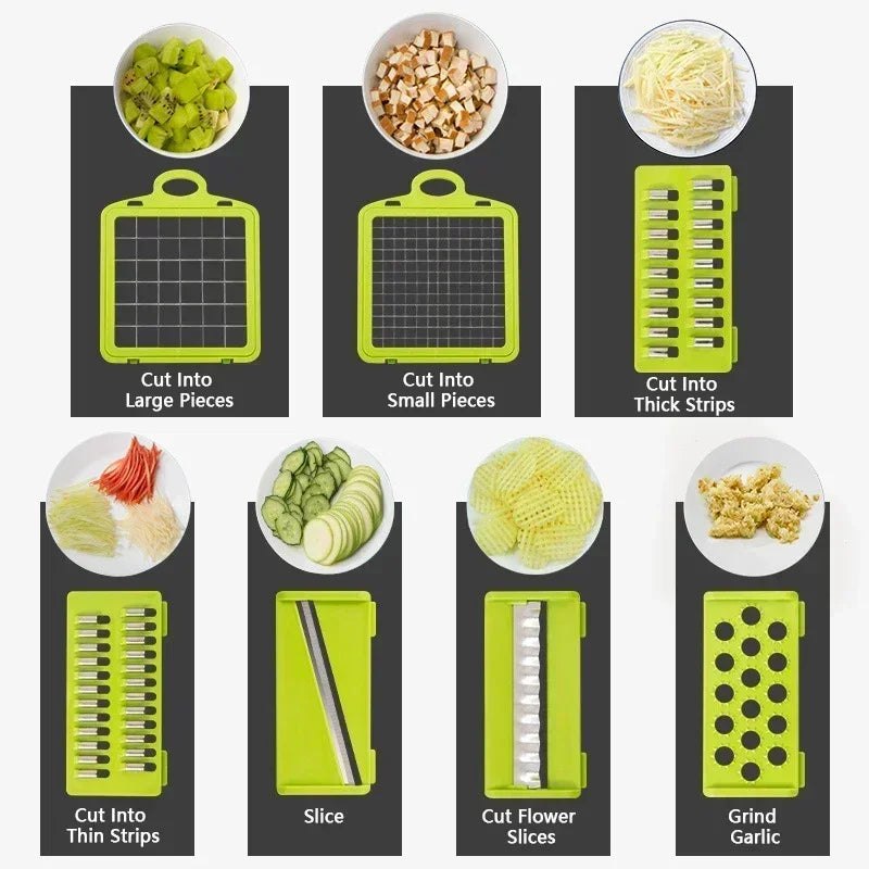 6-in-1 Multifunctional Vegetable Chopper
