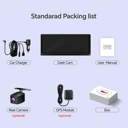 Dash Cam  4K GPS Camera