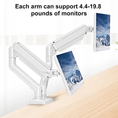 Adjustable Dual Monitor Stand