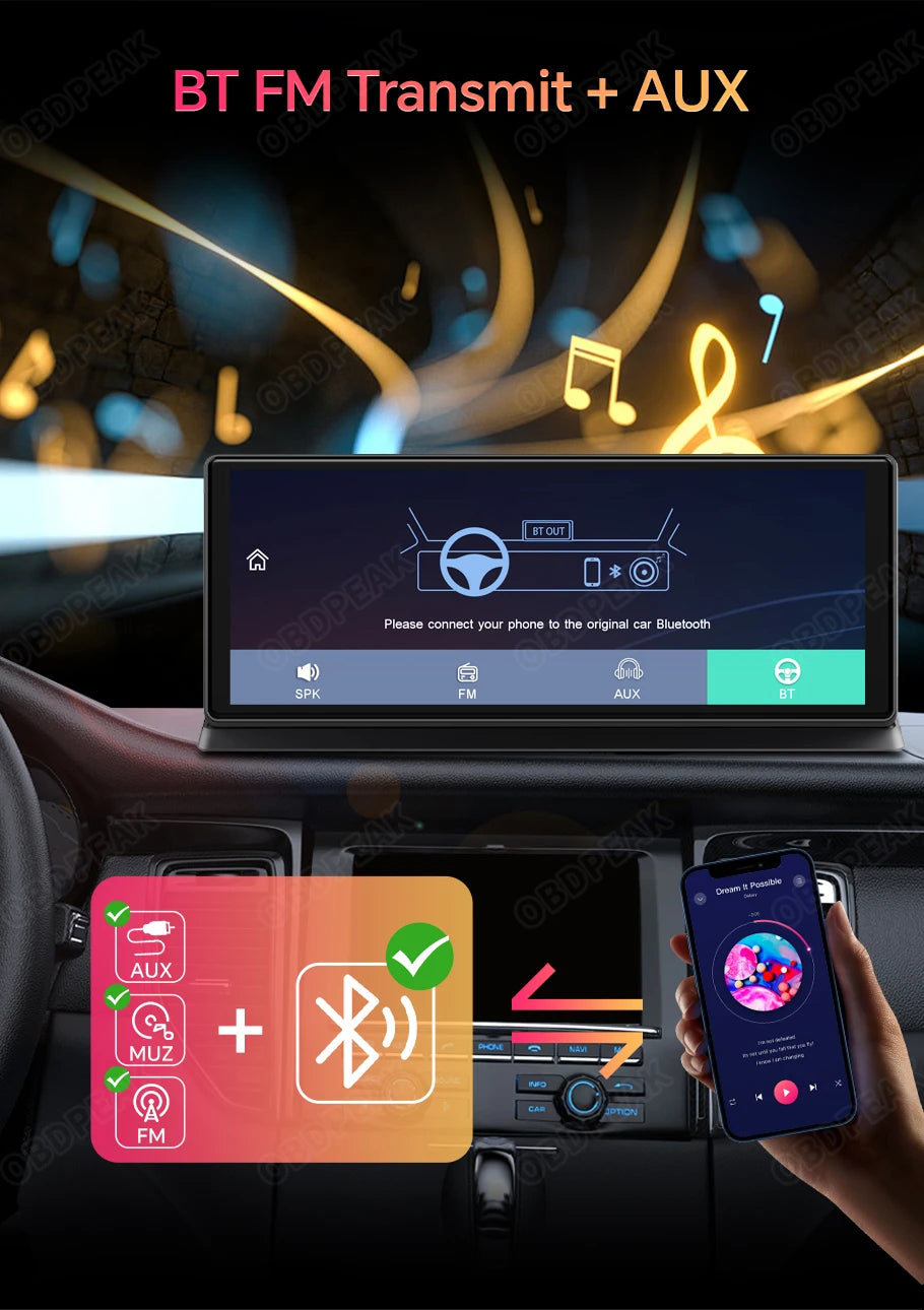 Dash Cam  4K GPS Camera