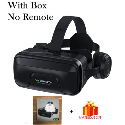 Shinecon VR Glasses 3D Headset with Controller