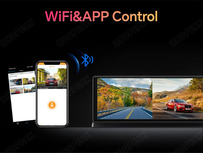 Dash Cam  4K GPS Camera