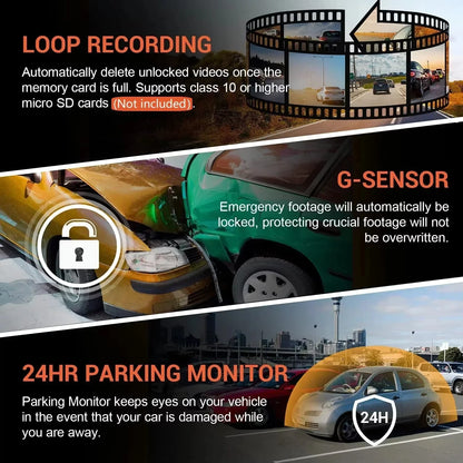 1080P Dual Camera Dash Cam