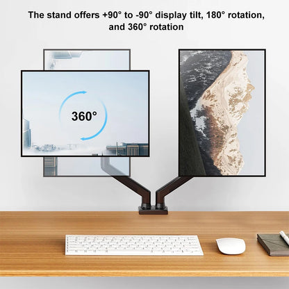 Adjustable Dual Monitor Stand